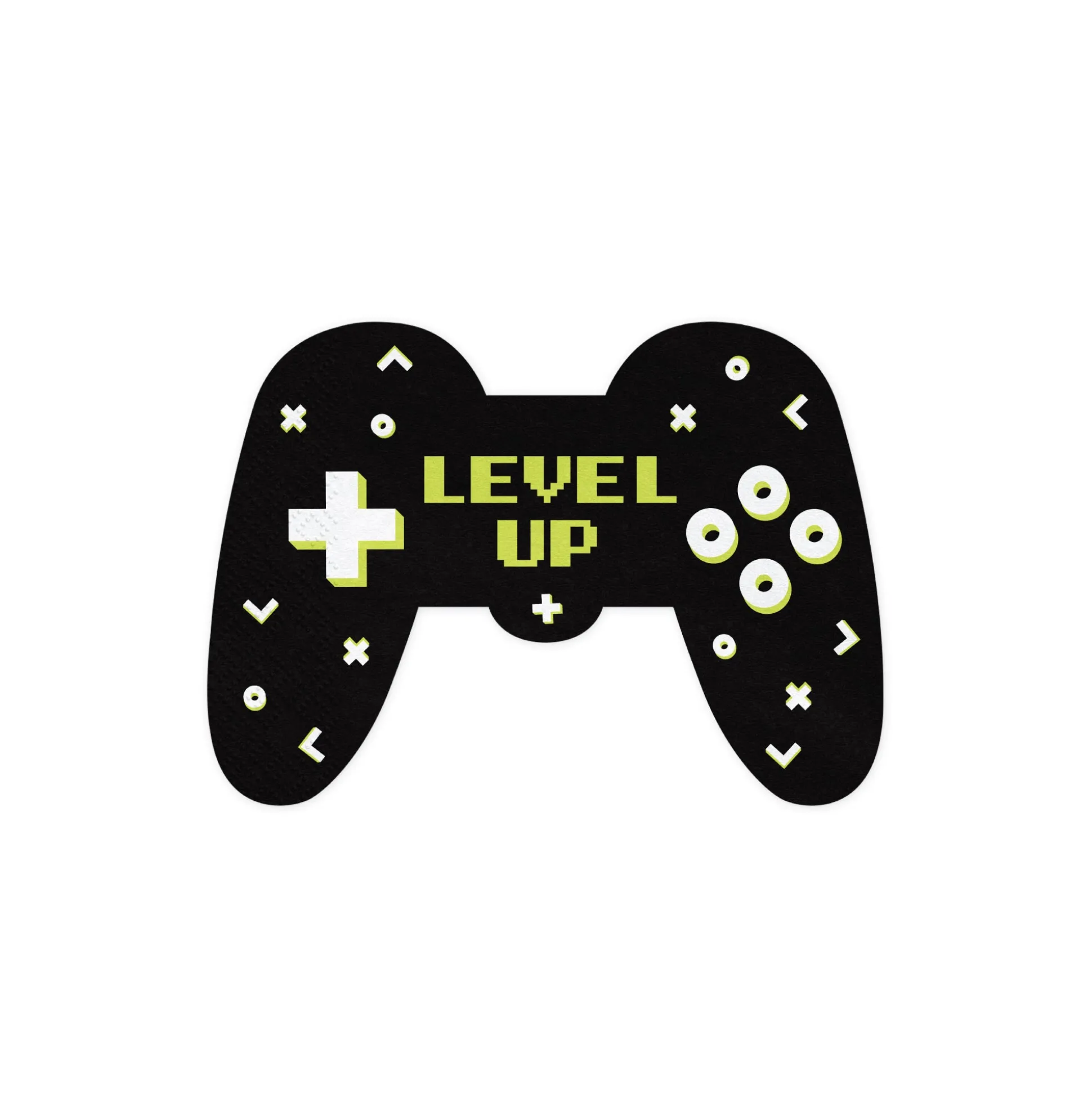 Level Up Game Controller Lunch Napkins 12ct