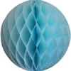 Light Blue Honeycomb Tissue Ball