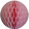 Light Pink Honeycomb Tissue Ball