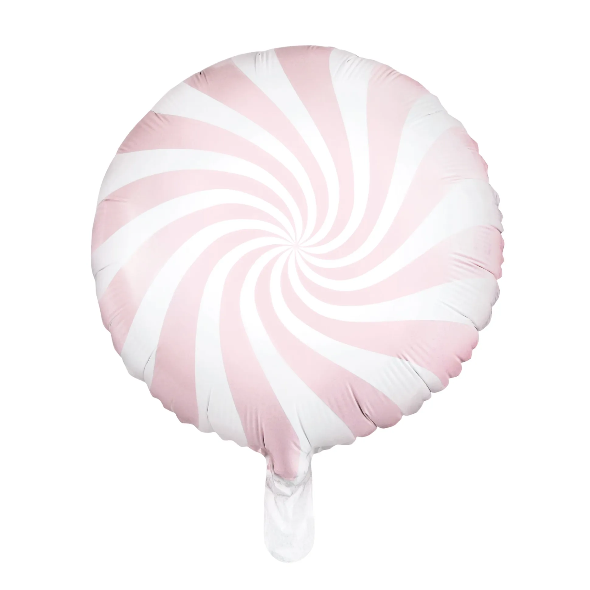 Light Pink Swirly Lollipop Foil Balloon 14in