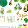 Lime Green Bunting Fan Garland 10ft
