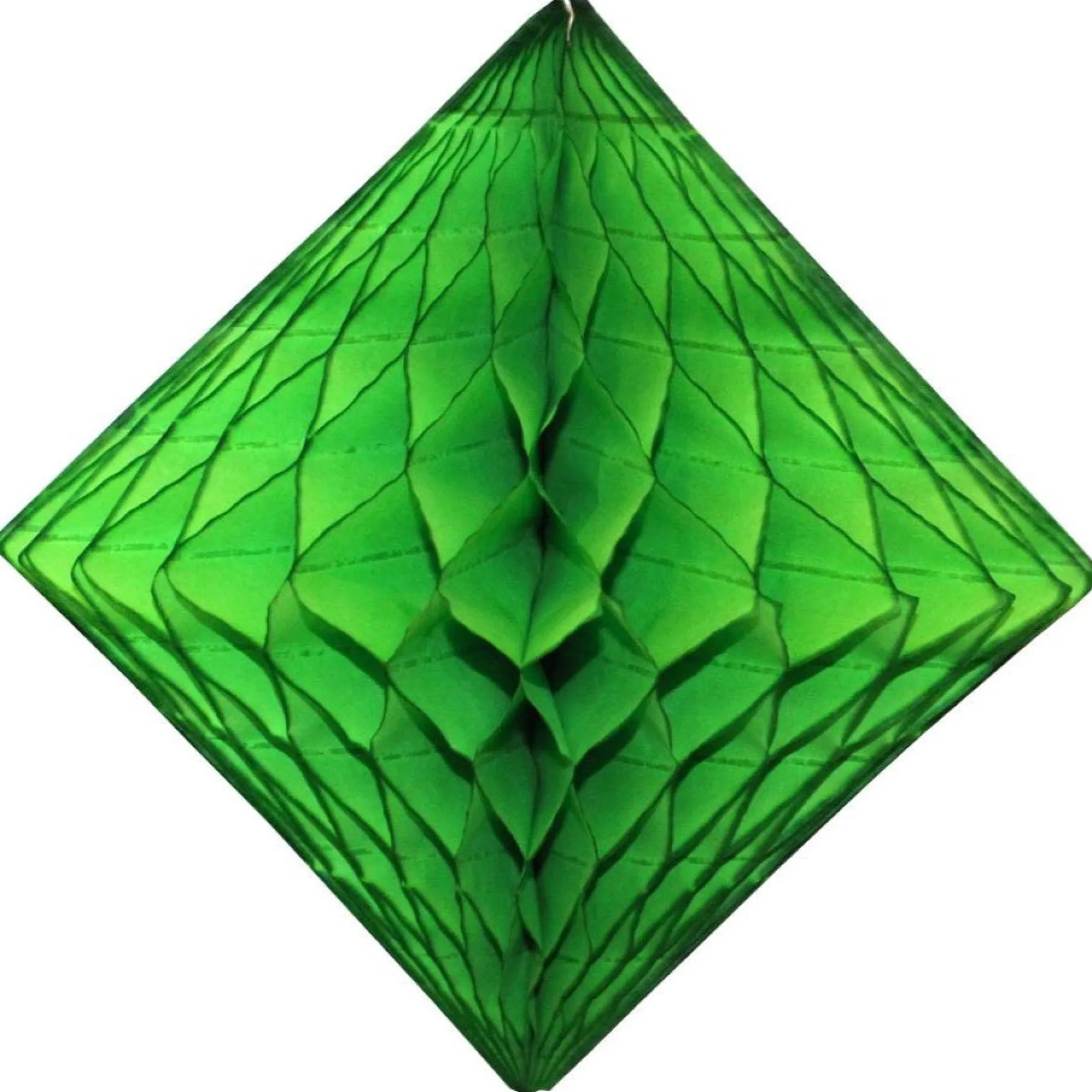 Lime Green Honeycomb Diamond 12in