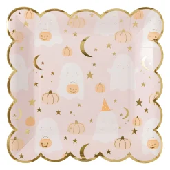 Little Ghoul Halloween Lunch Plates 8ct