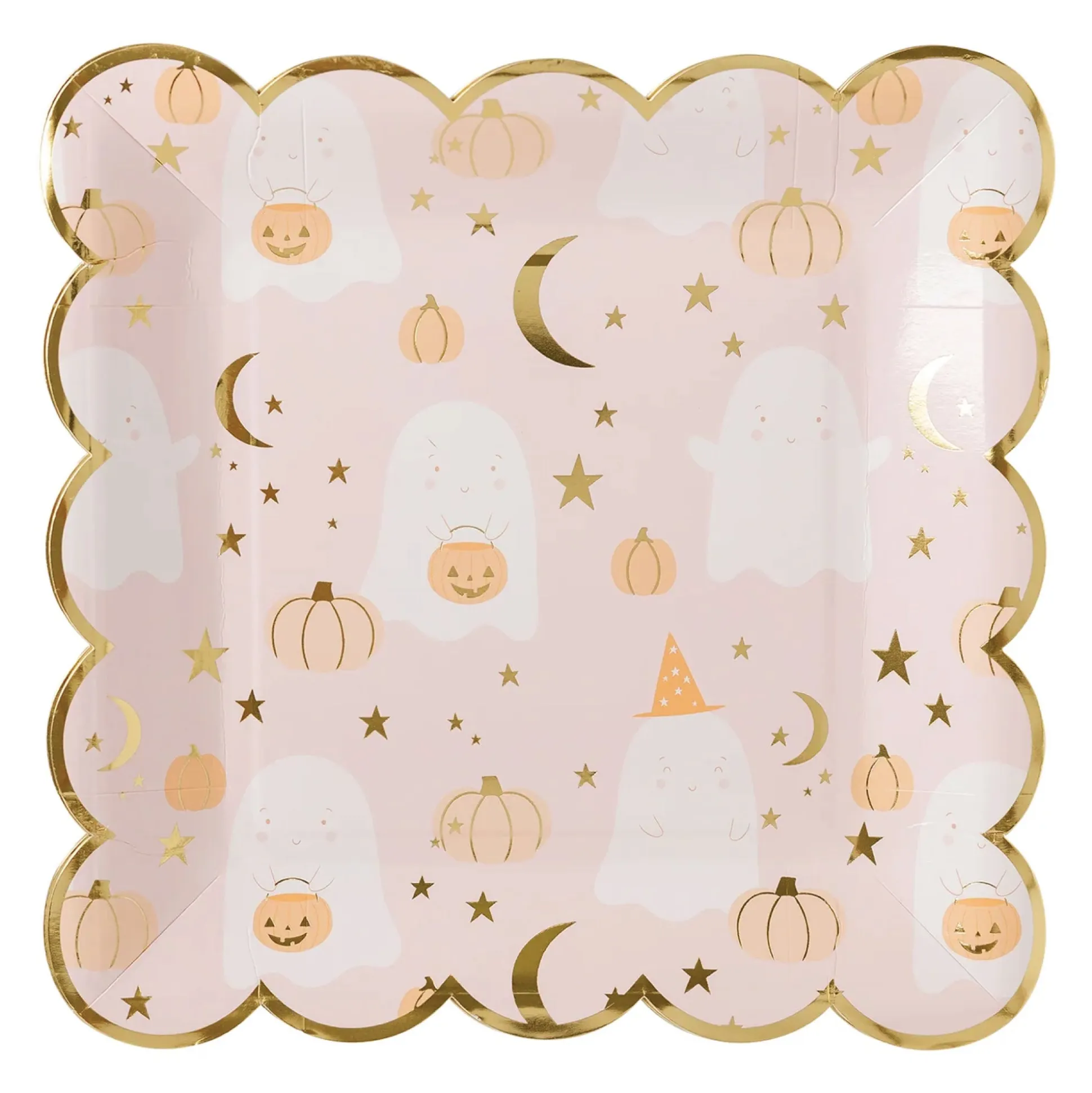 Little Ghoul Halloween Lunch Plates 8ct