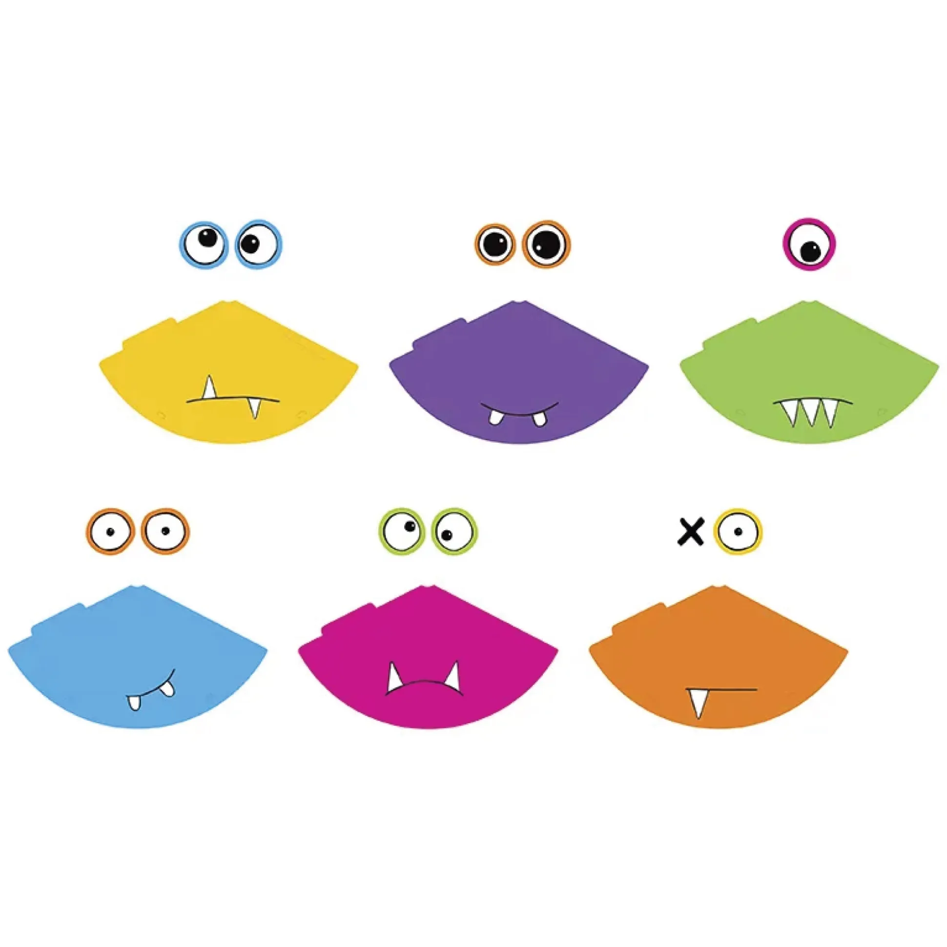 Little Monster Party Hats 6ct