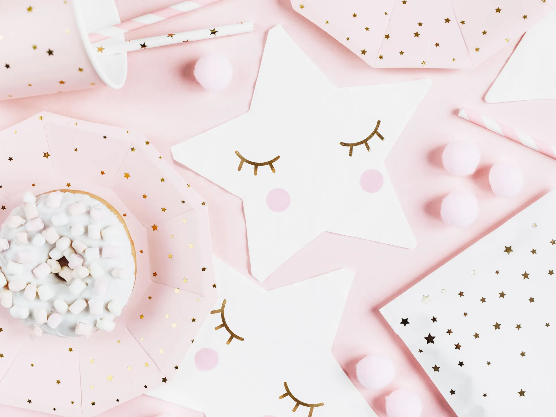 Little Star Dessert Napkins 20ct