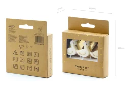 Lovely Swan Birthday Candles