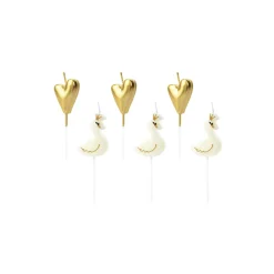 Lovely Swan Birthday Candles