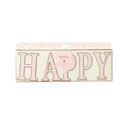 Magical Princess Happy Birthday Letter Banner 4ft