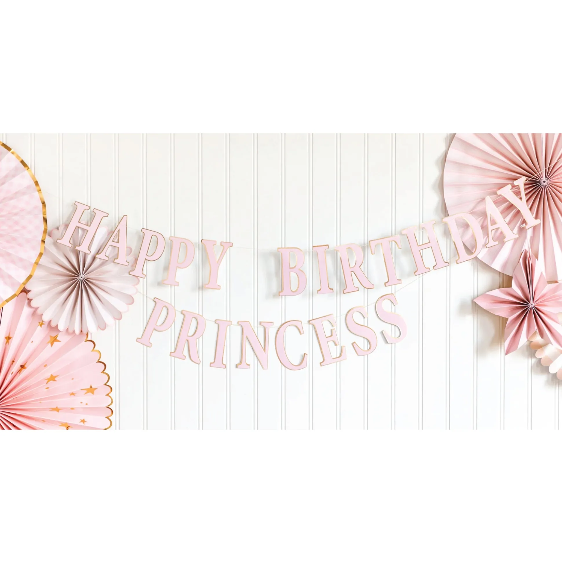 Magical Princess Happy Birthday Letter Banner 4ft