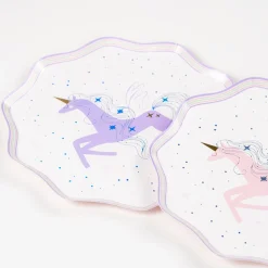 Magical Unicorn Dessert Plates 8ct