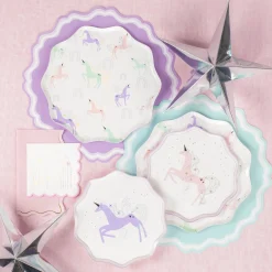 Magical Unicorn Rainbow Dessert Napkins 16ct