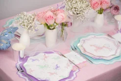 Magical Unicorn Rainbow Dessert Napkins 16ct