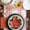 Maple Leaf Shaped Plates 8ct