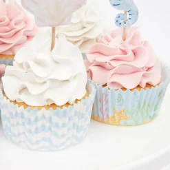 Mermaid Cupcake Decorating Kit 24ct