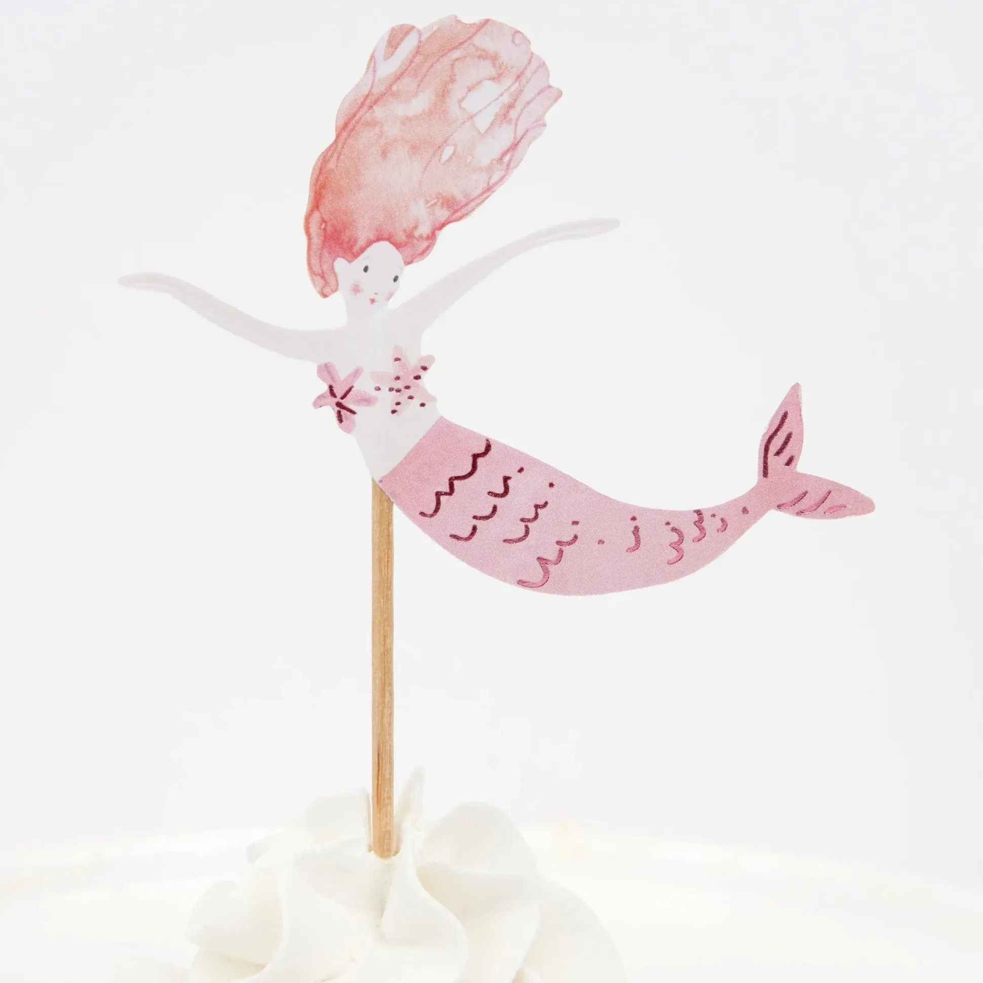 Mermaid Cupcake Decorating Kit 24ct