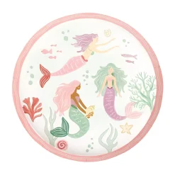 Mermaid Dessert Plates 8ct