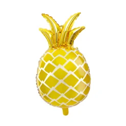 Metallic Gold Pineapple Foil Balloon 25in