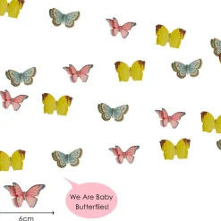 Mini Butterfly Garland Decoration 16ft