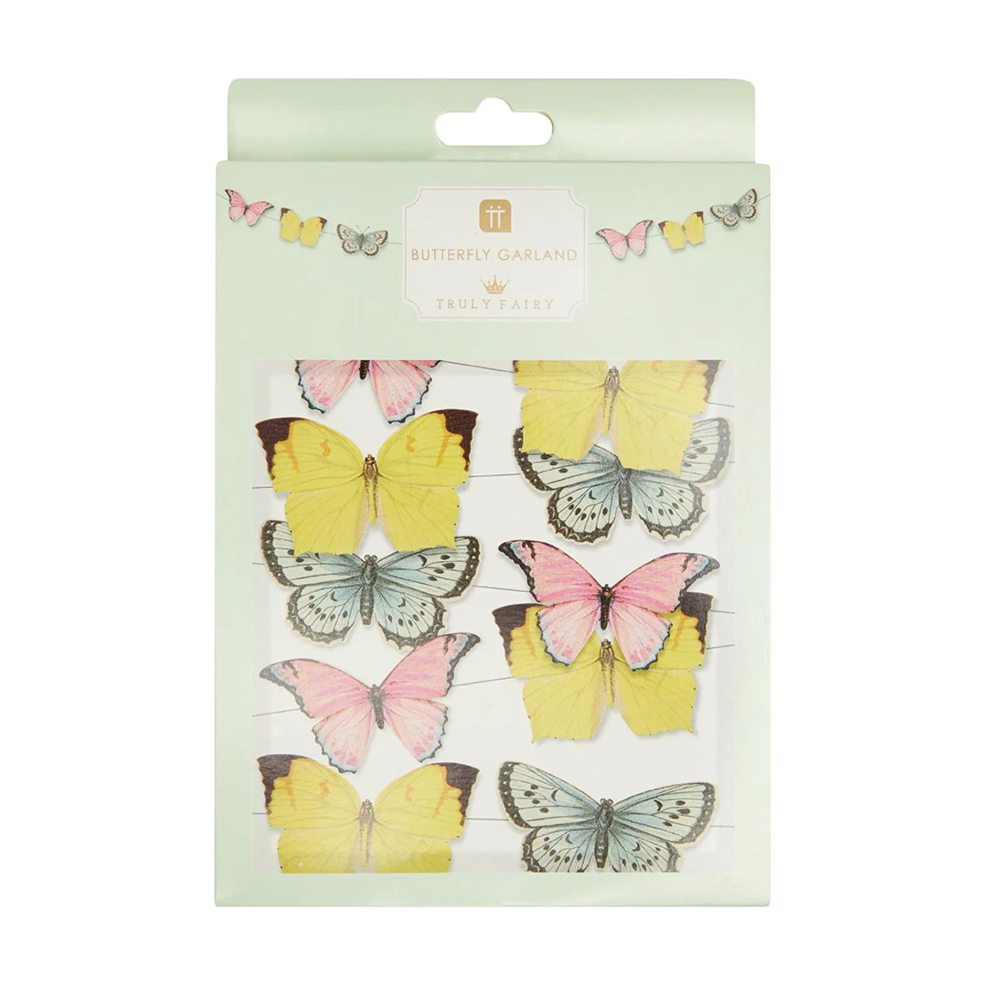Mini Butterfly Garland Decoration 16ft