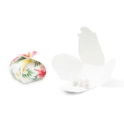 Mini Tropical Floral Favor Boxes 10ct