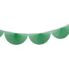 Mint Green Bunting Fan Garland 10ft
