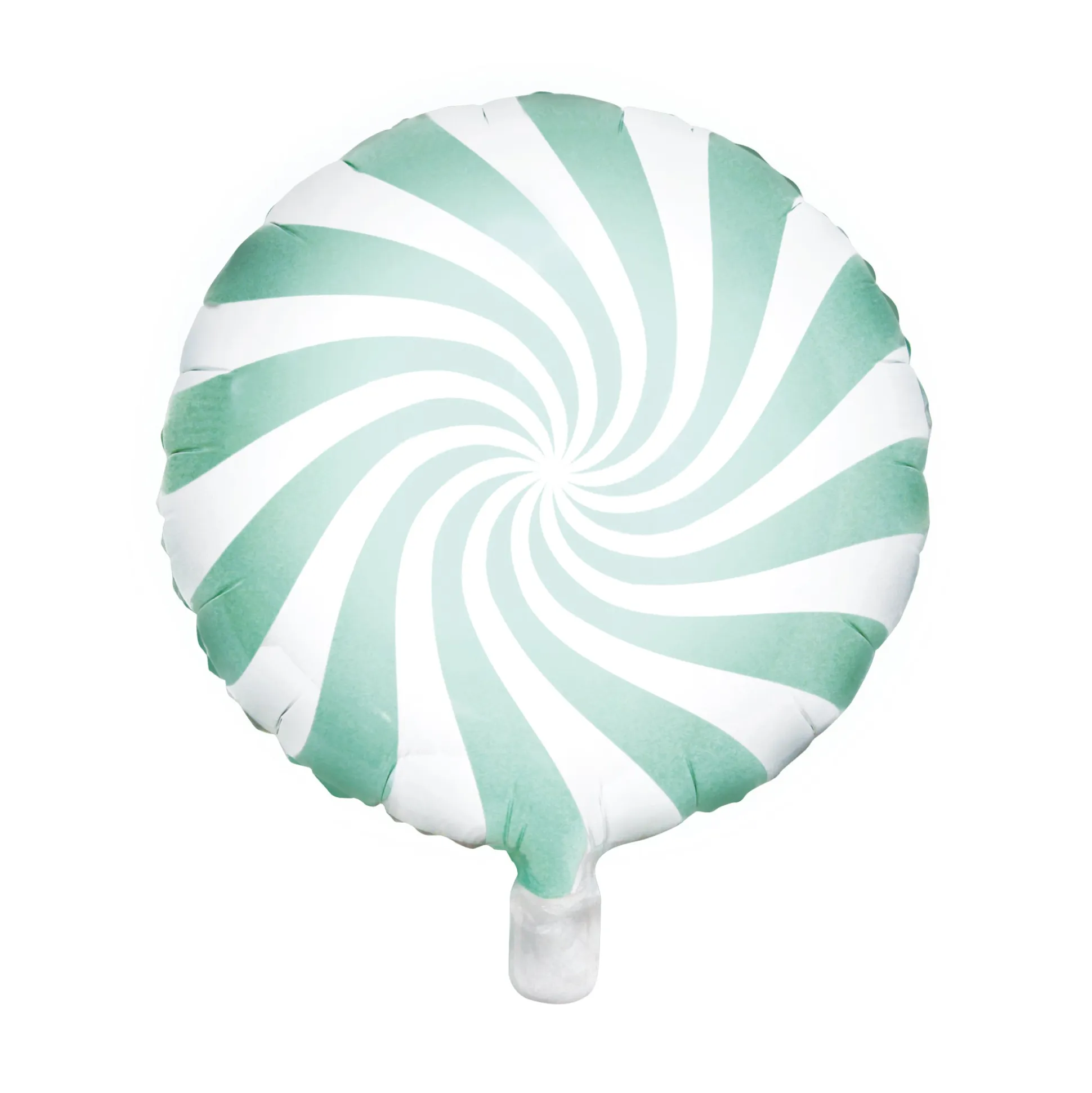 Mint Green Swirly Lollipop Foil Balloon 14in