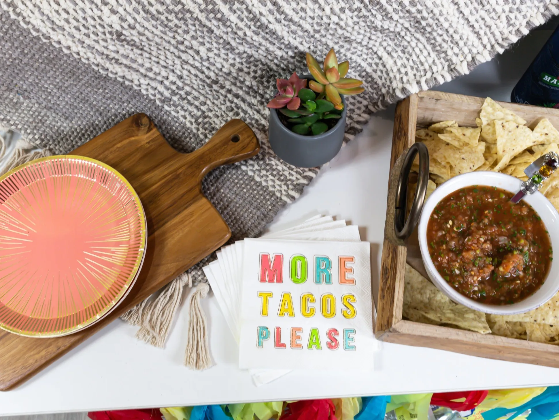 More Tacos Please Dessert Napkins 20ct