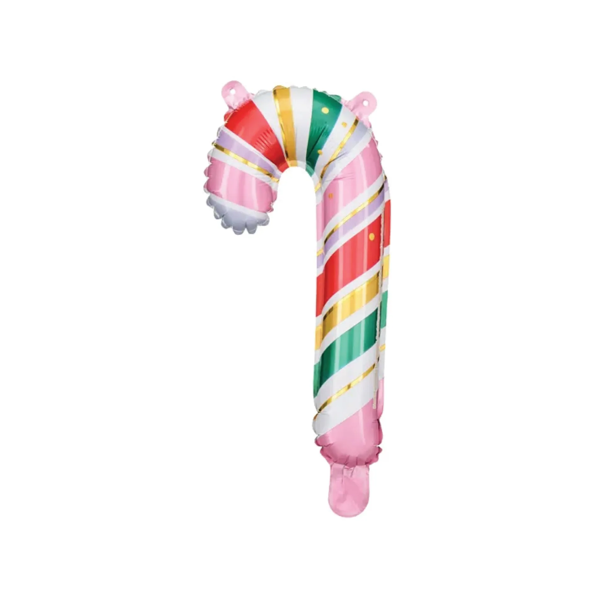 Multicolor 12in Candy Cane Balloons 5ct