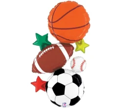 Multi-Sport Stacker Foil Balloon 37in