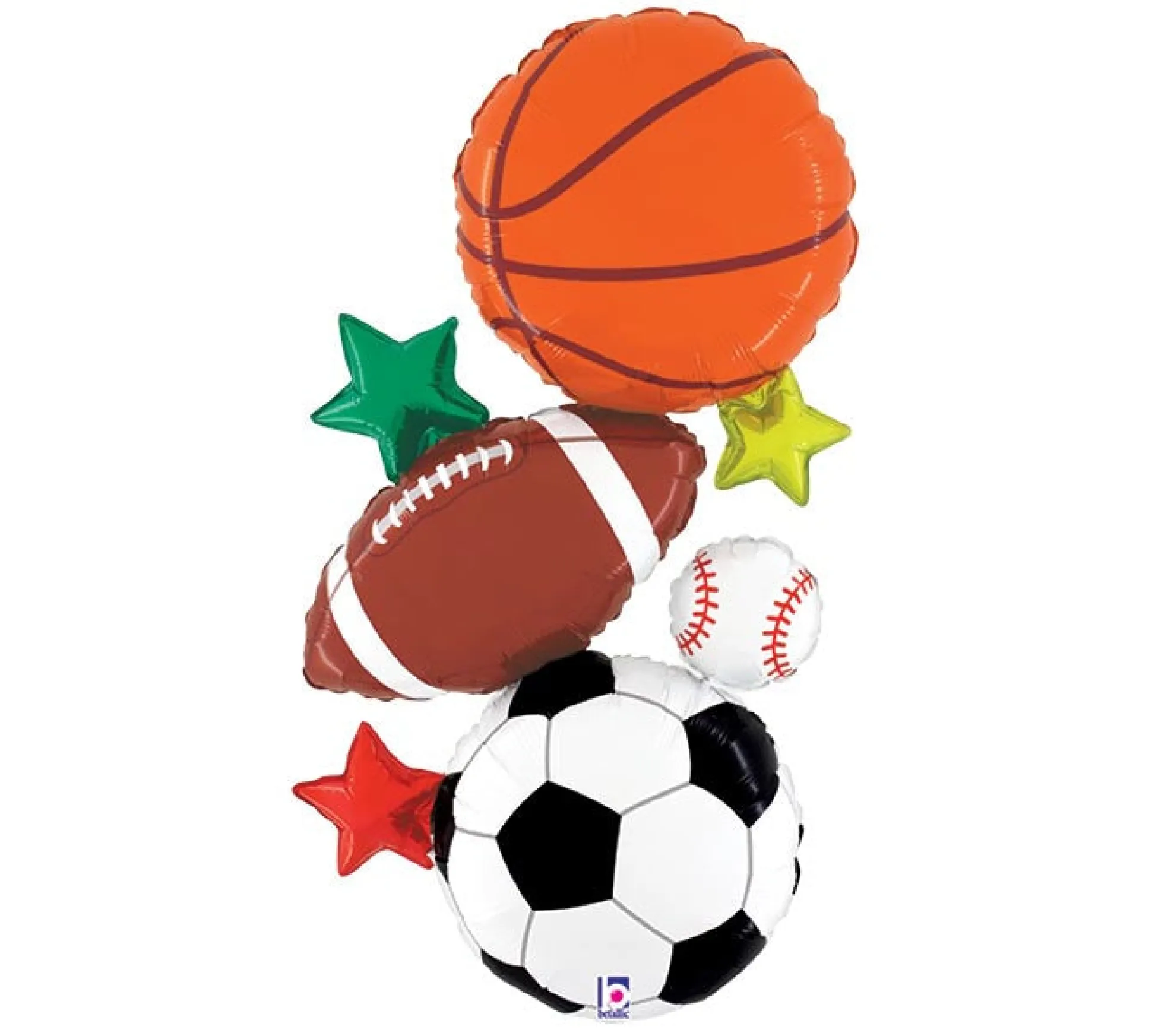 Multi-Sport Stacker Foil Balloon 37in