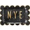 New Year's Eve Rectangle Lunch Plates 8ct