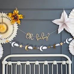 Oh Baby Banner Set 6ft