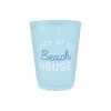 Party at the Beach House Frosted Plastic Cups 8ct