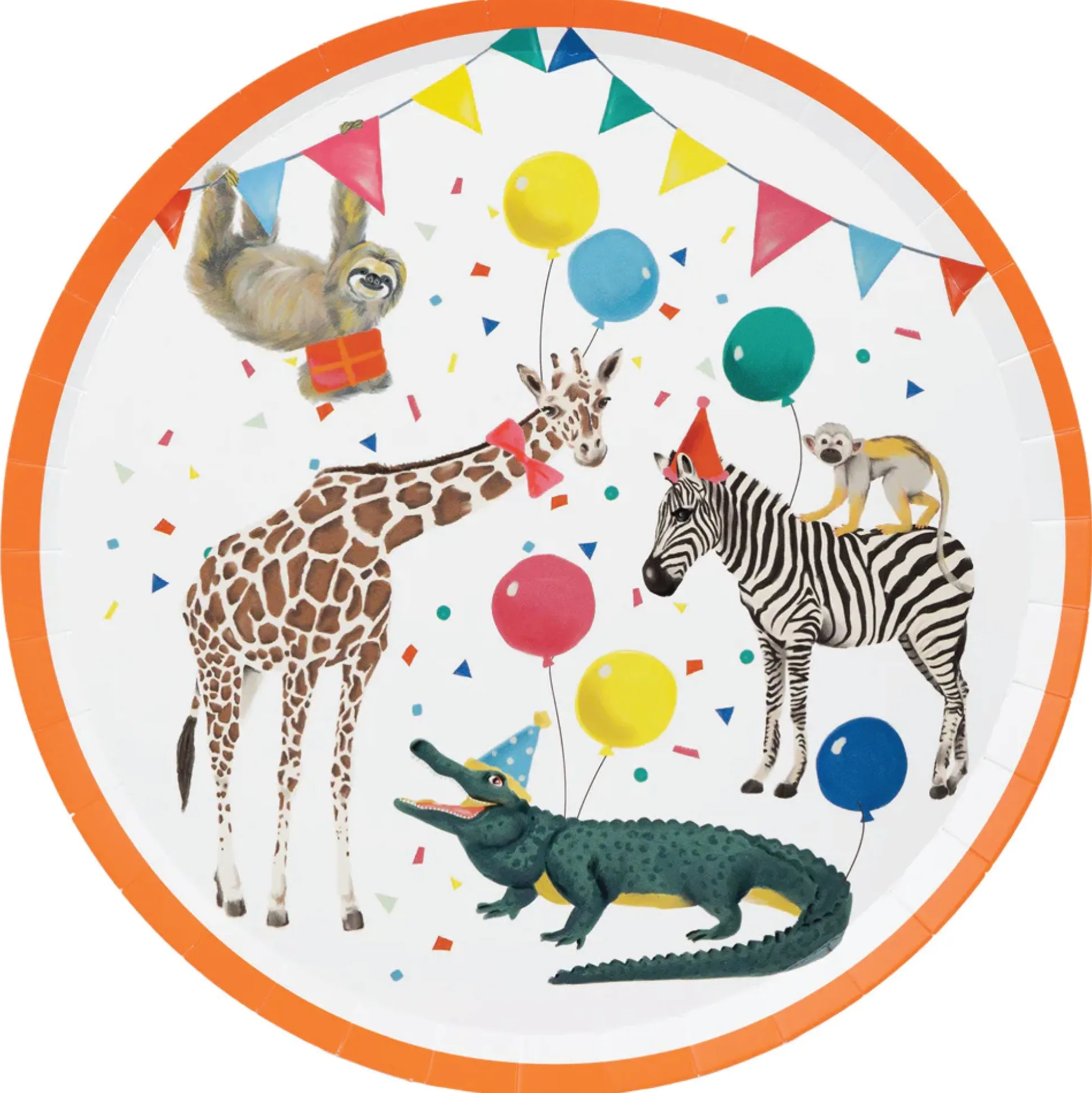 Party Safari Dinner Plates 8ct