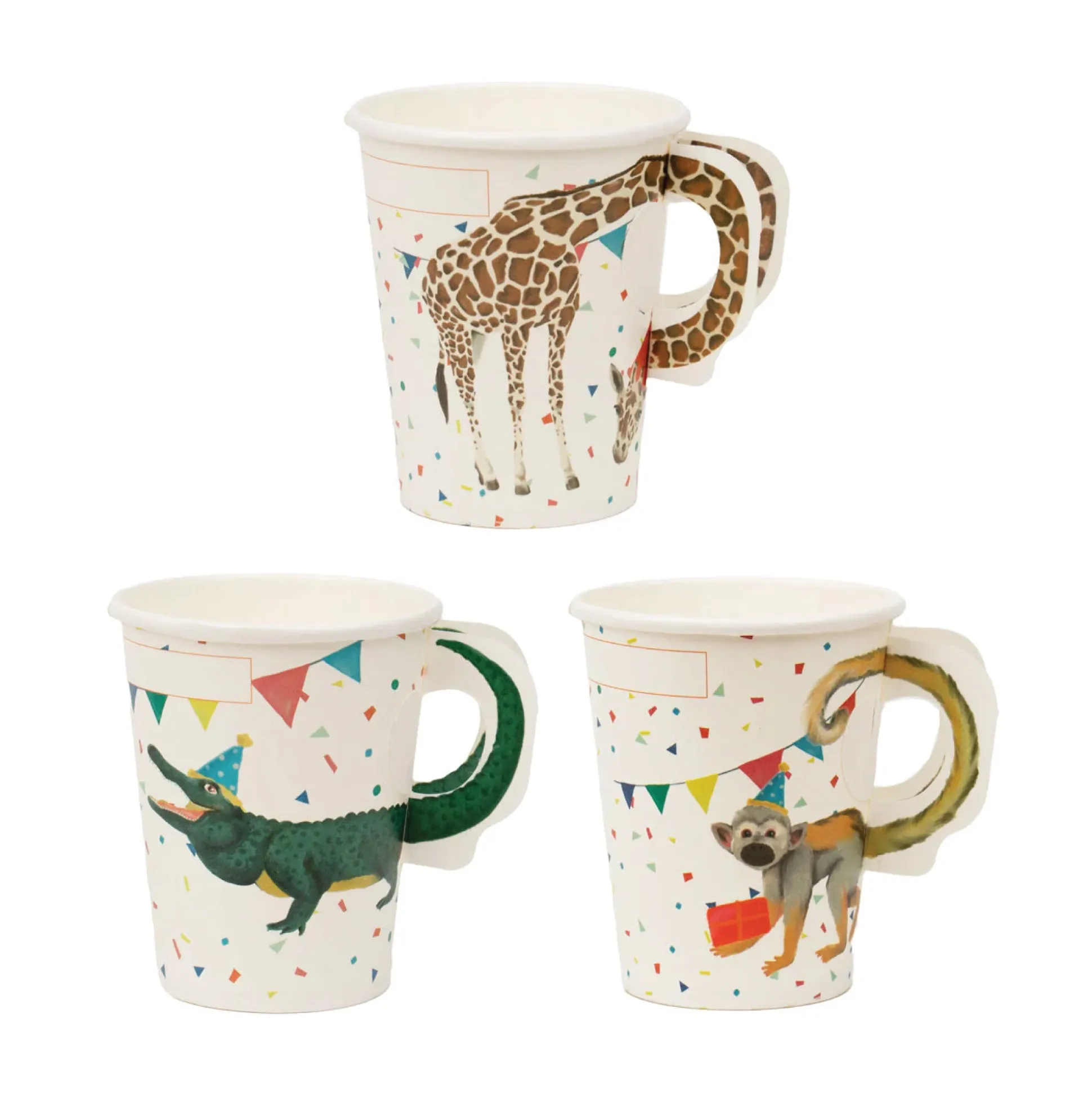 Party Safari Paper Cups 8ct
