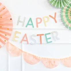 Pastel Happy Easter & Fringe Banner Set