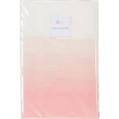 Pastel Pink Paper Table Cover