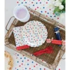 Patriotic Stars Fringe Guest Towels 24ct