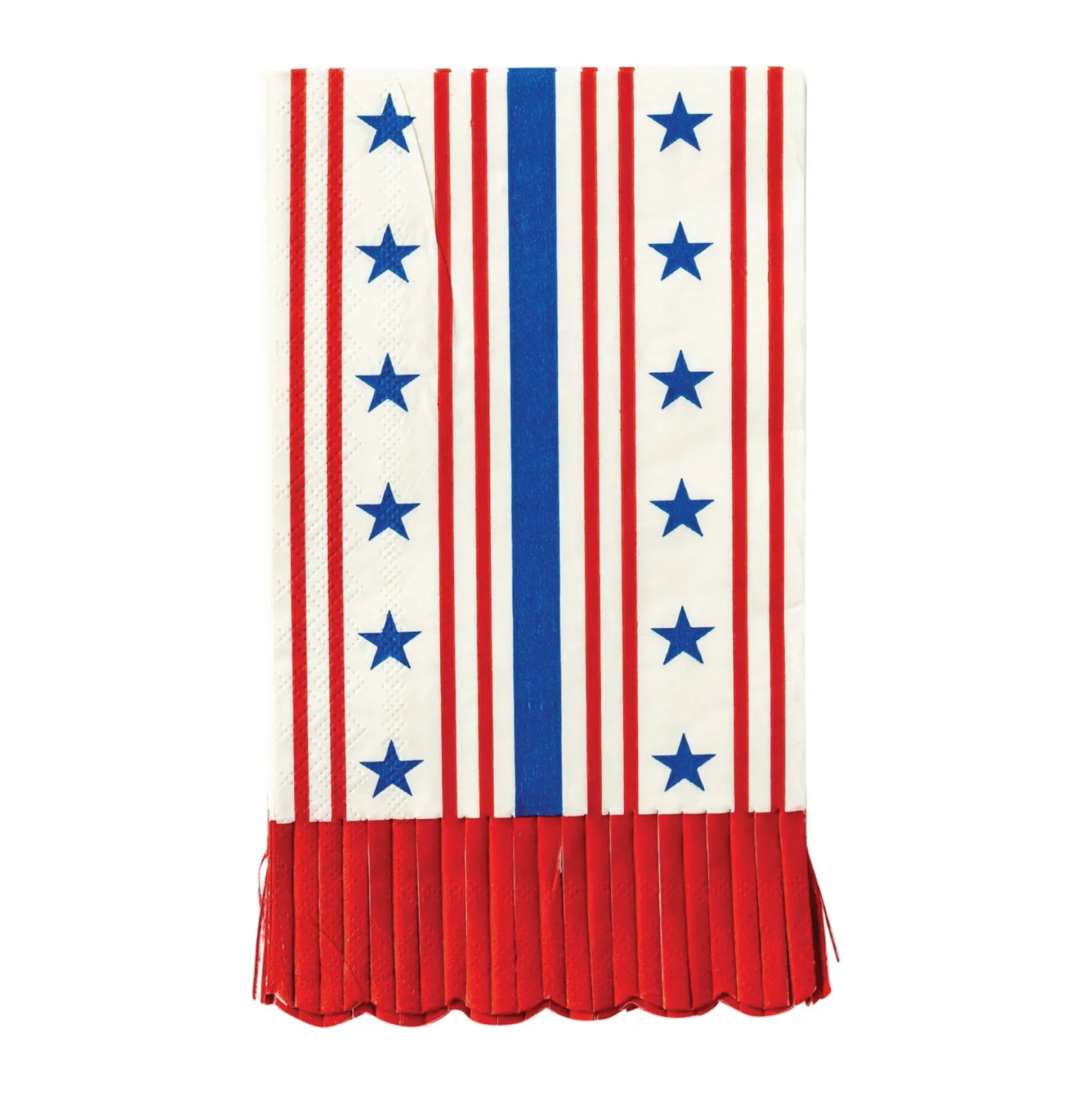 Patriotic Stars & Stripes Paper Guest Towels 24ct