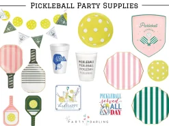 Pickleball Served All Day Dessert Napkins 20ct