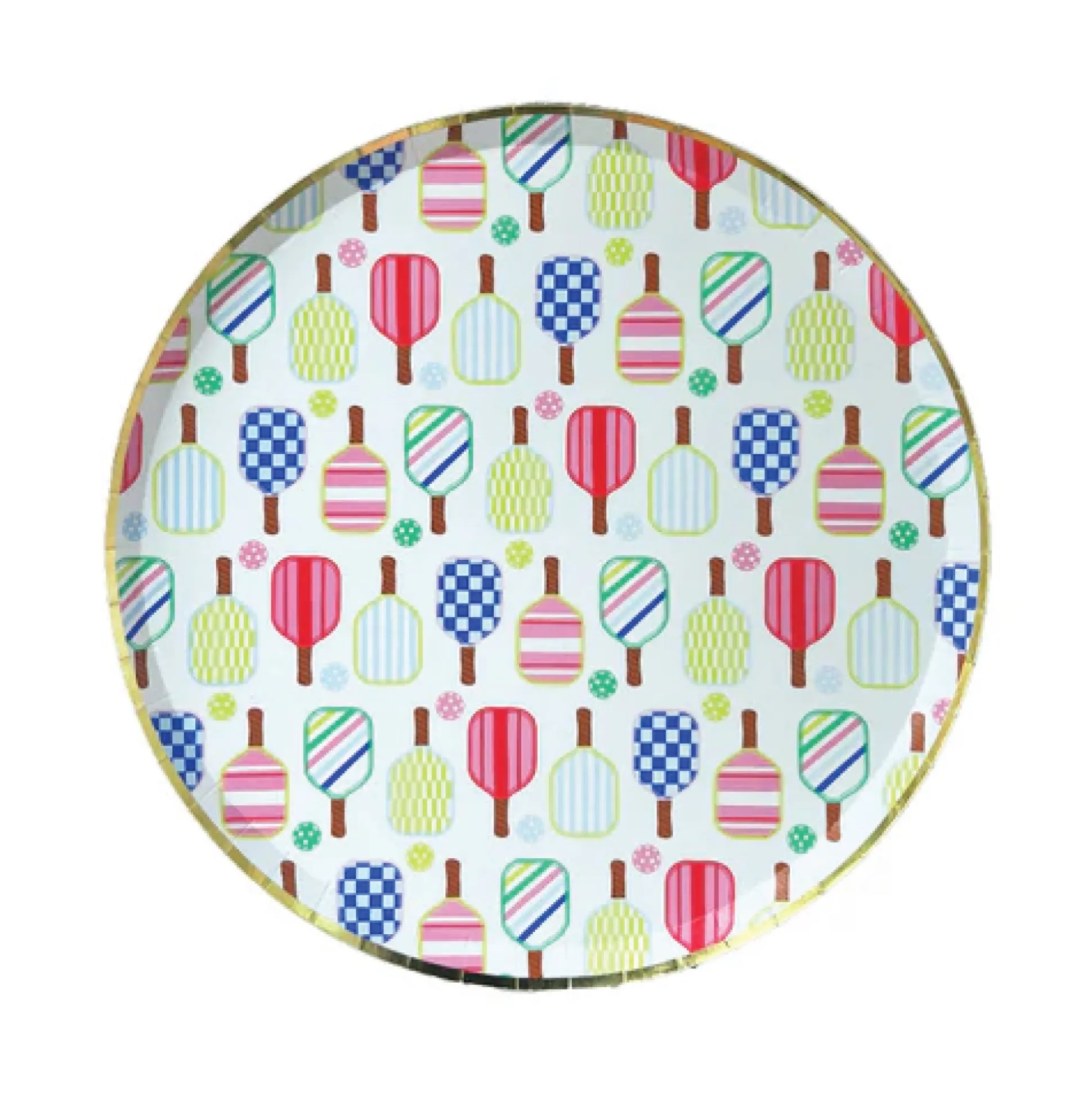 Pickleball Social Club Dessert Plates 8ct