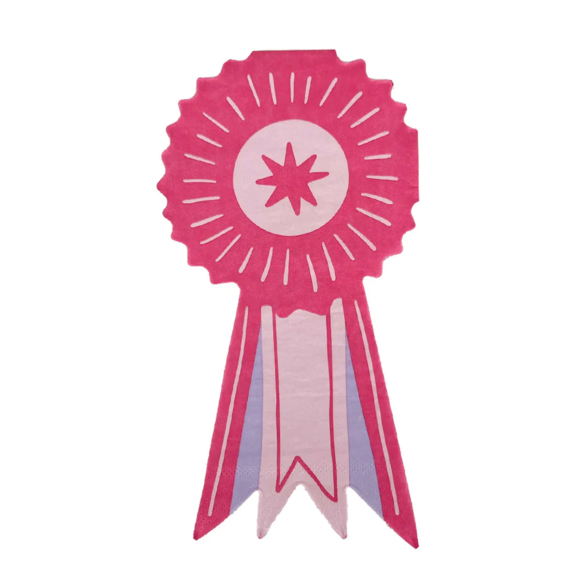 Pink Award Ribbon Lunch Napkins 16ct