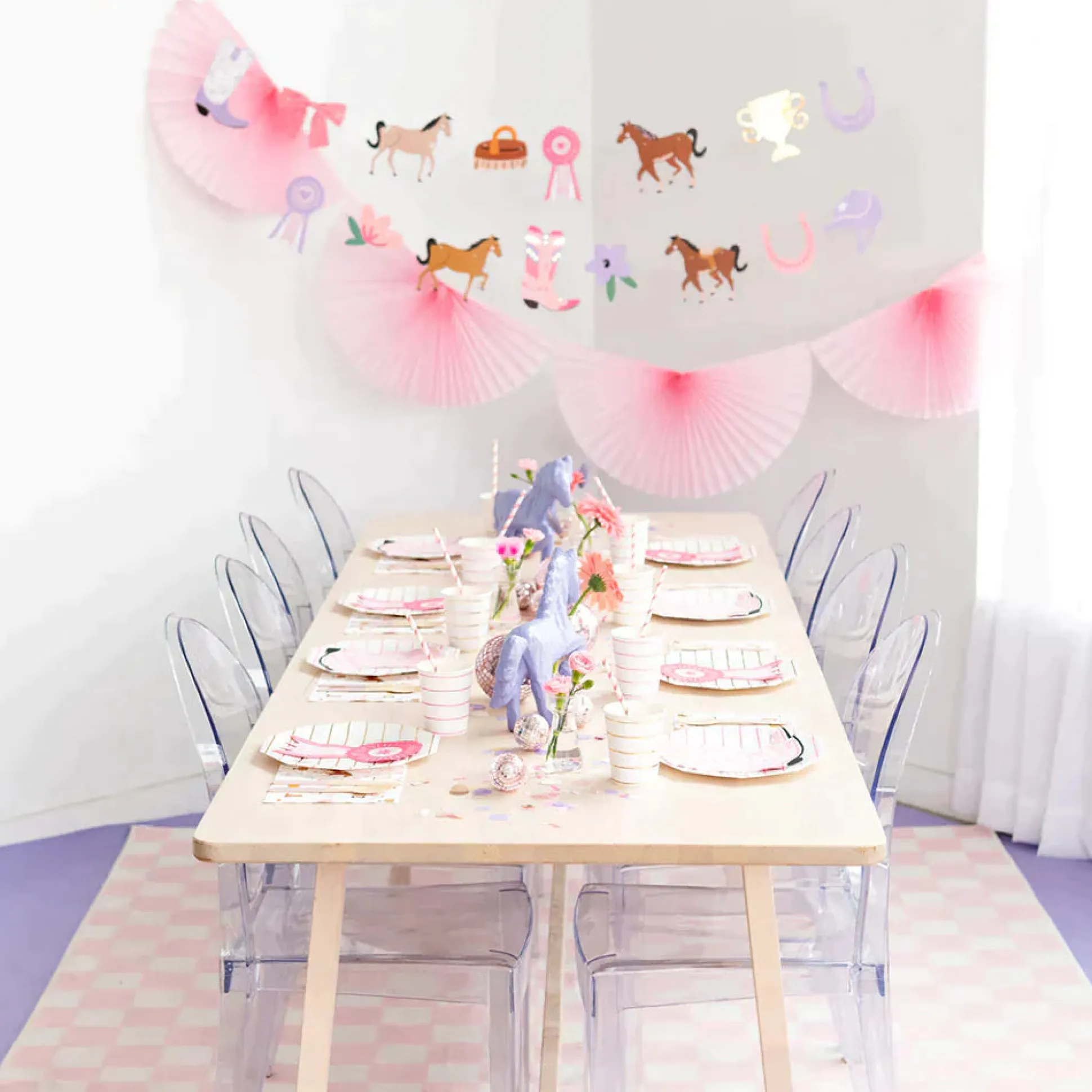 Pink Award Ribbon Lunch Napkins 16ct