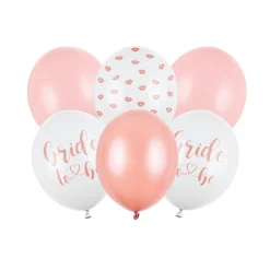 Pink Bride-to-Be Balloon Bouquet 6ct