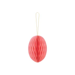 Pink Egg Honeycomb Decoration 4.75in