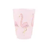 Pink Flamingo Plastic Cups 8ct