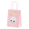 Pink Halloween Boo Favor Bags 6ct