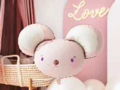 Pink Mouse Balloon 29.5in