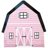 Pink On the Farm Barn Lunch Plates 8ct